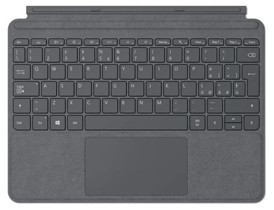 Microsoft Surface Go Type Cover QWERTZ Deutsch Grau mit Tastenbeleuchtung