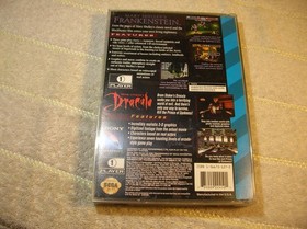 dracula and frankenstein double deal sega cd cib