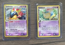 Typhlosion & Cyndaquil Stamped – EX Dragon Frontiers – 2006 – 12/101 & 45/101