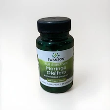 Swanson Full Spectrum Moringa Oleifera 400 Mg 60 Capsules