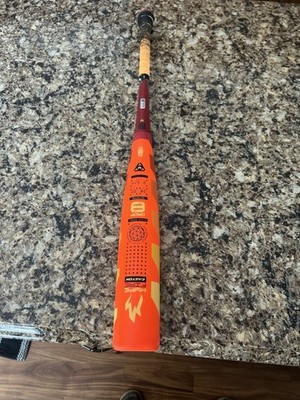Easton Hype Fire Drop 8 Youth Baseball Bat 30in 22oz USA 2 5/8in Orange/Red