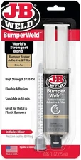 JB Weld Tan, Bumper Repair, Syringe W/Static Mixer (50134)