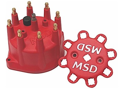 MSD 8431 Distributor Cap, For PN 8570, 8545, 8546, Red