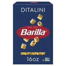 (4 pack) Non-GMO, Kosher Certified Ditalini Pasta, 16 oz