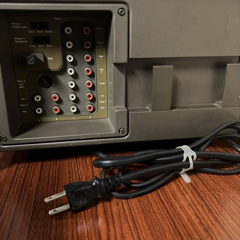 Preamplificador estéreo Sansui CA-2000 de colección probado funcionando Japón  Foto 4 de 4