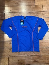 NIKE FLORIDA GATORS FOOTBALL TEAM CREW PULLOVER SWEATSHIRT BLUE XL NWT