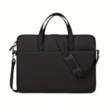 Slim 15  Laptop Crossbody Messenger Bag Business Travel Breifcase Black NEW