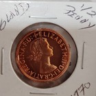1970 Proof Copper Penny England. THE LAST OF A BREED! UNC Just Look at It! — photo 1