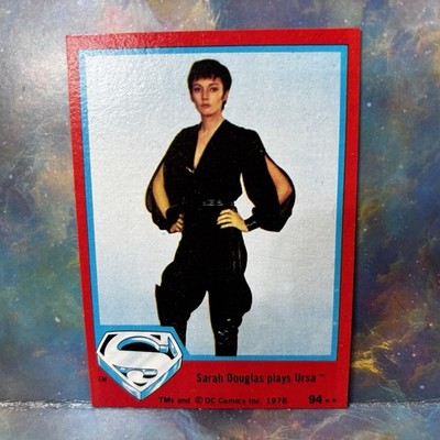 1978 Topps Red DC Comics Superman Sarah Duglas Plays Ursa 94