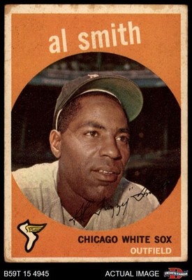 1959 Topps #22 Al Smith White Sox 1 - POOR