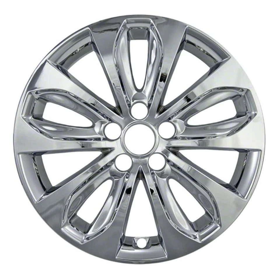 Set of 4 Chrome 18 inch Impostor Wheel Skins for 11-13 Hyundai Sonata Rim Covers Foto 4 de 4