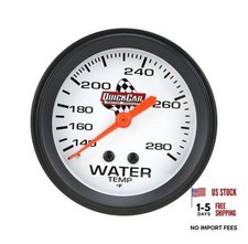 QuickCar Racing Products 611-6006 2-5/8" Diameter Water Temperature Gauge