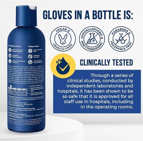 GLOVES IN A BOTTLE HAND SHIELDING LOTION FOR DRY HAND 237ml - New - Picture 3 of 4