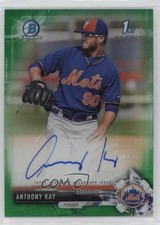 2017 Bowman Chrome Prospect Green Refractor 5/99 Anthony Kay #CPA-AK Auto 0j81