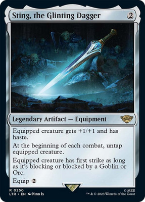 Sting, the Glinting Dagger [The Lord of the Rings: Tales of Middle-Earth] Foil
