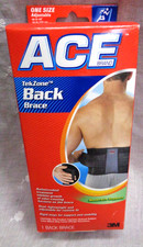 3M ACE Brand Tek Zone BACK Brace 209606 One S...