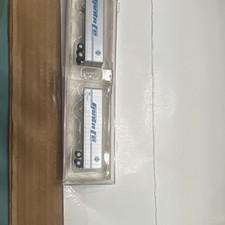 Athearn HO Scale Santa Fe Fruehauf 40' Z-Van Trailer 2-Pack White/Blue 15167