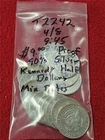 Picker's Delight $9 FV PROOF 90% SILVER MIXED DATE KENNEDY HALF DOLLARS #T2242