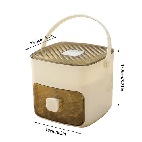 Pressa tipo 48 scomparti stampo per cubetti di ghiaccio portatile tipo push conservazione ghiaccio - Foto 12 di 14