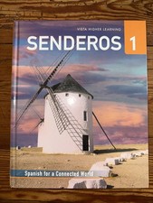 Brand New Senderos Level 1 Spanish Student Te...
