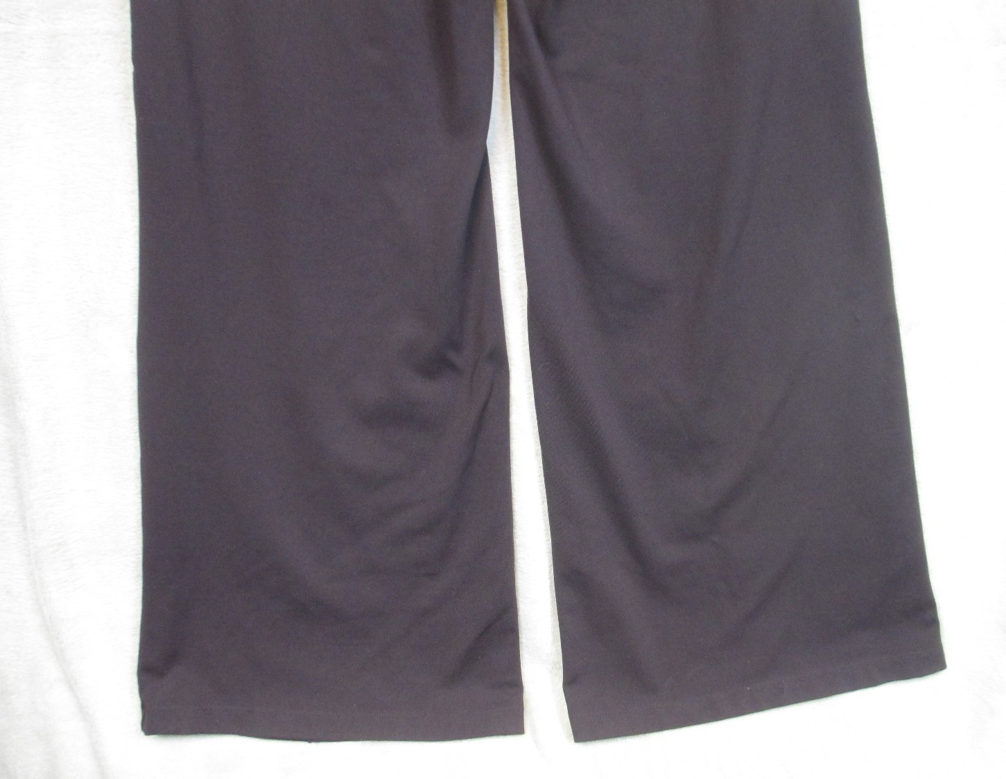 KiraGrace Women's Medium Pants Brown High Waist Bootcut Yoga Nylon Made USA image 9