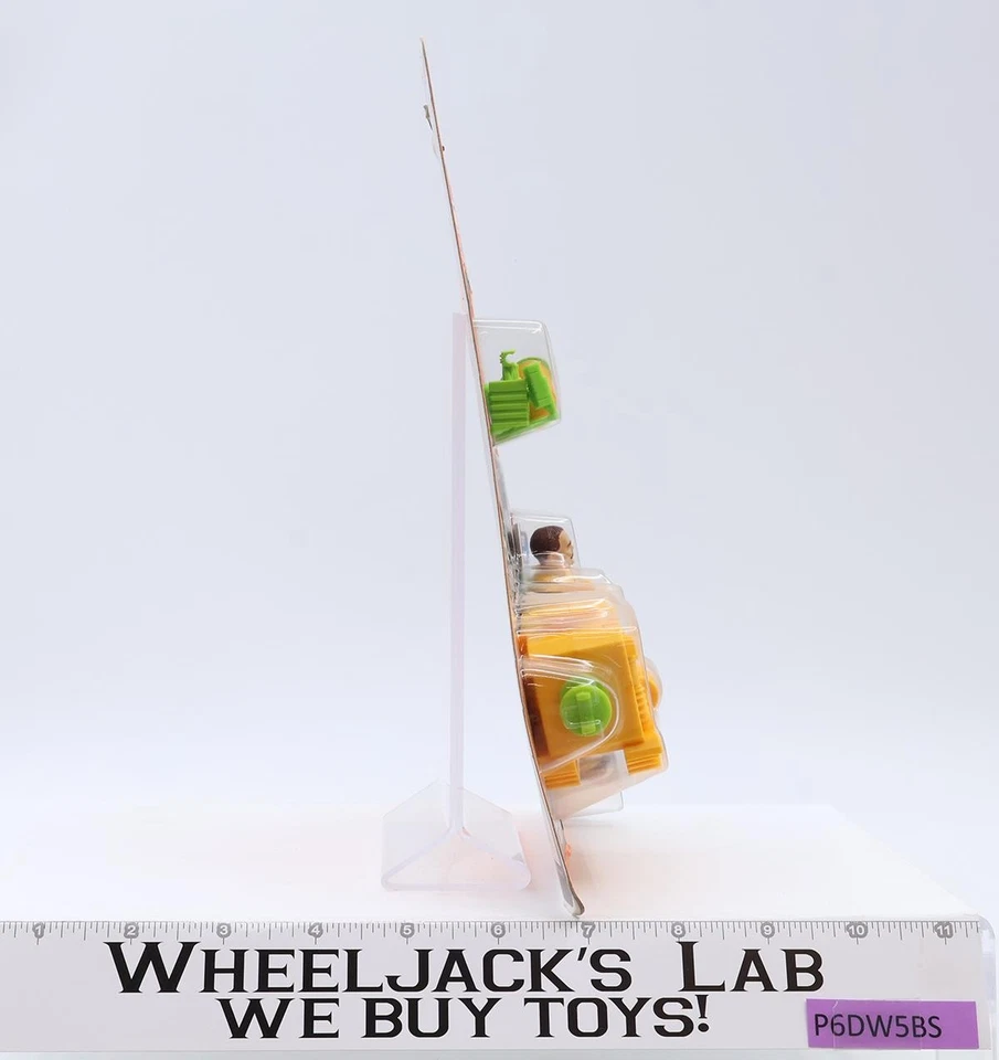 Figura de acción de colección Hasbro Clean-Sweep GI Joe Eco Warriors 1990 MOSC SELLADA NUEVA Foto 4 de 4