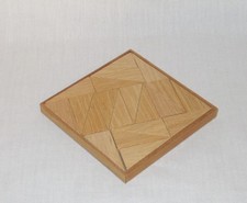 Puzzle, Wooden. Handmade by JLBussiere