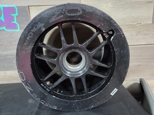 James Hinchcliffe Indycar USED OZ racing magnesium front wheel