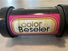 Vintage Color By Beseler 5x9 Print Film Processing Developing Drum