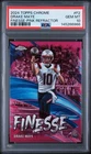 2024 TOPPS CHROME FINESSE PINK REFRACTOR #F2 DRAKE MAYE ROOKIE RC PSA 10