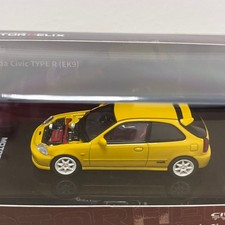 MotorHelix 1:64 Honda Civic Type R EK9 Sunlight Yellow MH64-M65002 Sealed