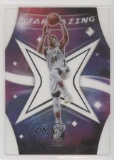 2020-21 Panini Clearly Donruss Star Gazing Giannis Antetokounmpo #5 0za4