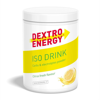 Dextro Energy, Iso Drink Elektrolyte Sport Getränkepulver, Lemon, Mit Natrium, M