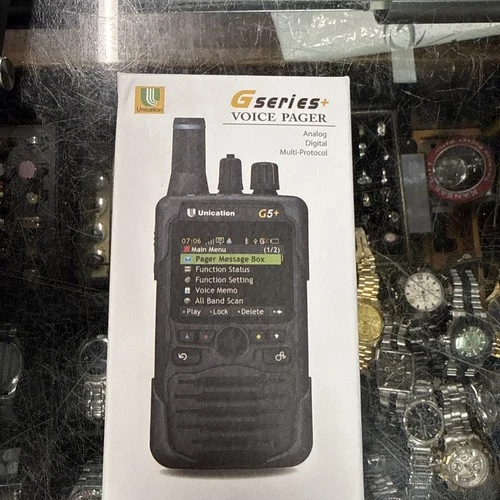 UNICATION G4 + 7/800Mhz P25 DIGITAL PAGER RECEIVER SCANNER MONITOR TDMA