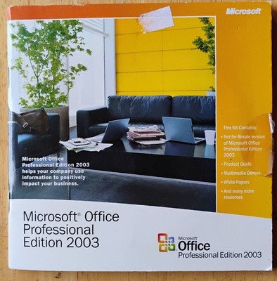 Microsoft Office Professional Edition 2003