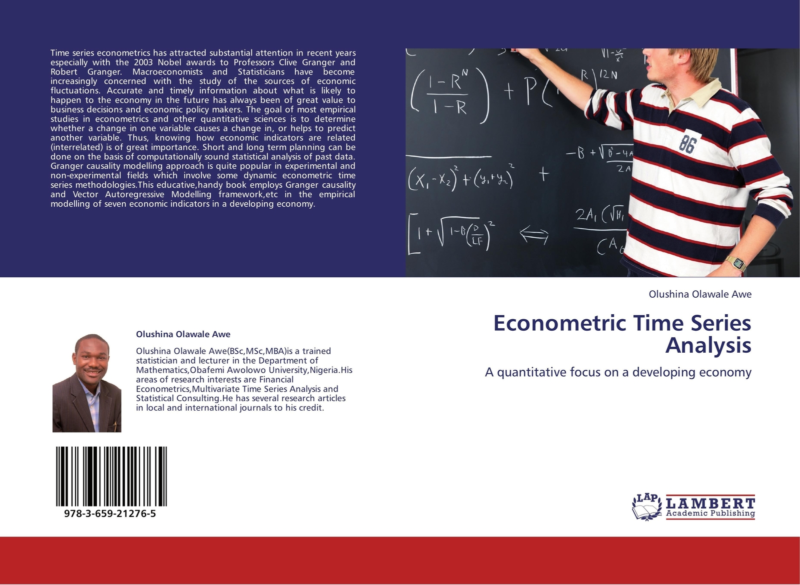 Thumbnail - Olushina Olawale Awe | Econometric Time Series Analysis | Taschenbuch