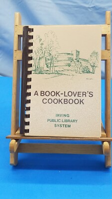 The book lovers cookbook Irvine Public Library system 1986