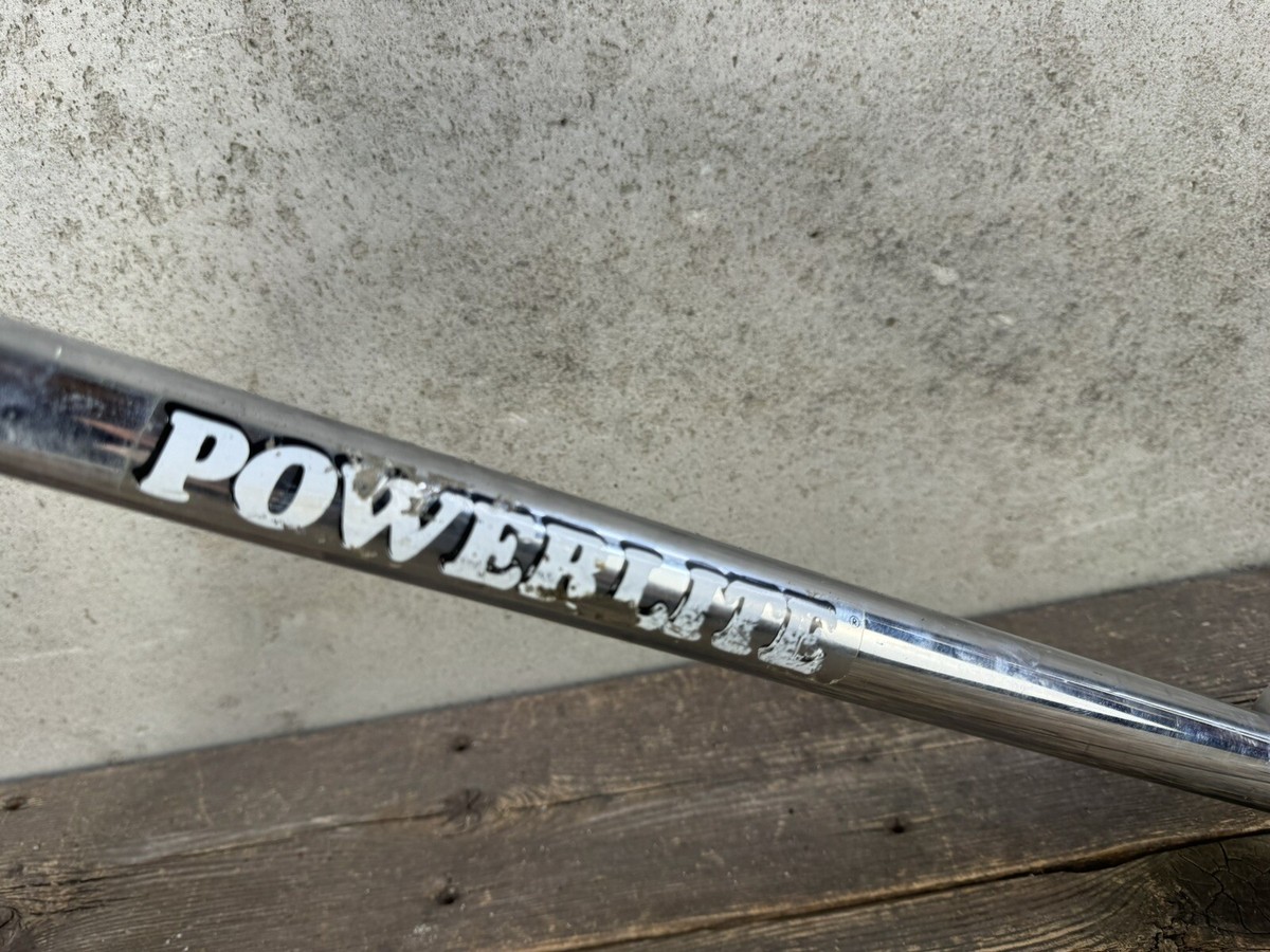 1984 Powerlite Bmx Frame And Fork RARE 20.5”TT Old School