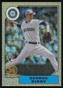 2022 Topps Update '87 Topps Silver Pack Chrome #T87C45 George Kirby
