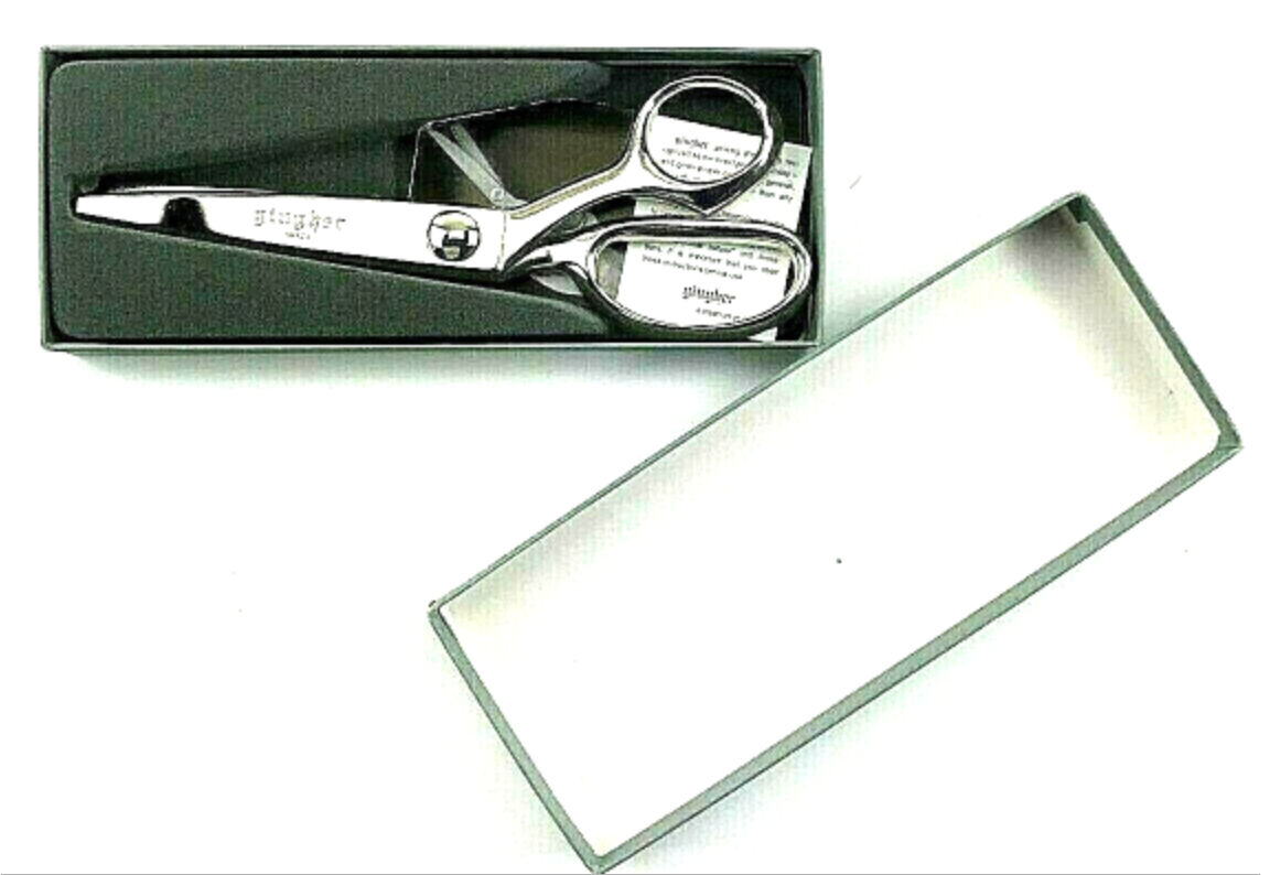 Gingher 7.5" Dressmaker Pinking Shears Scissors + Box Made Brazil New