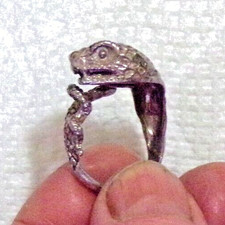 STERLING SILVER SNAKE RING