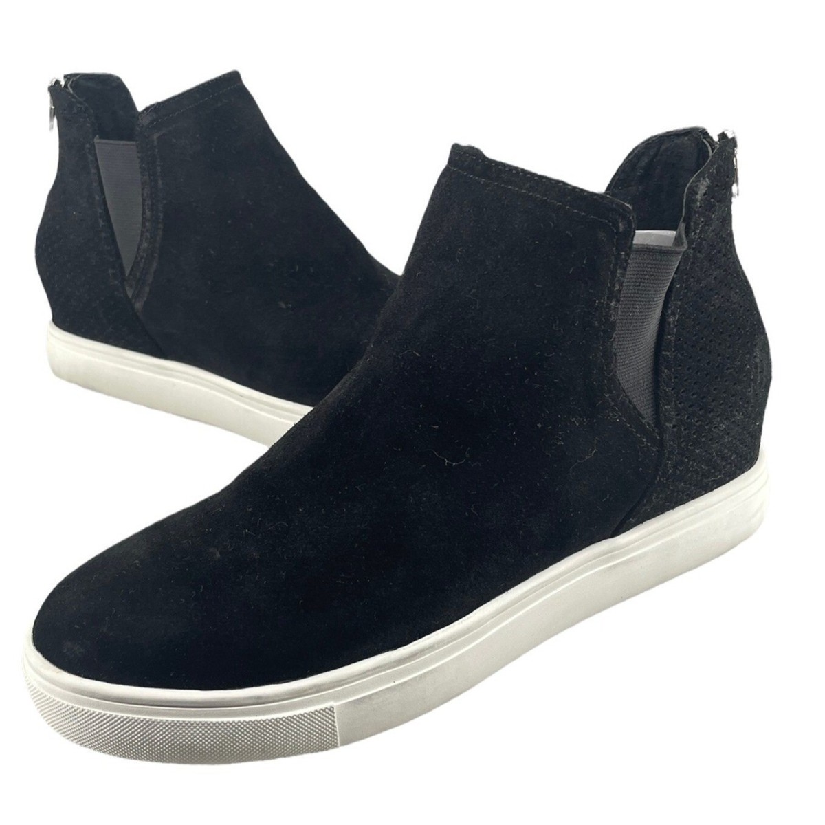 INC International Concepts Shoes Womens M Black Suede Taylal