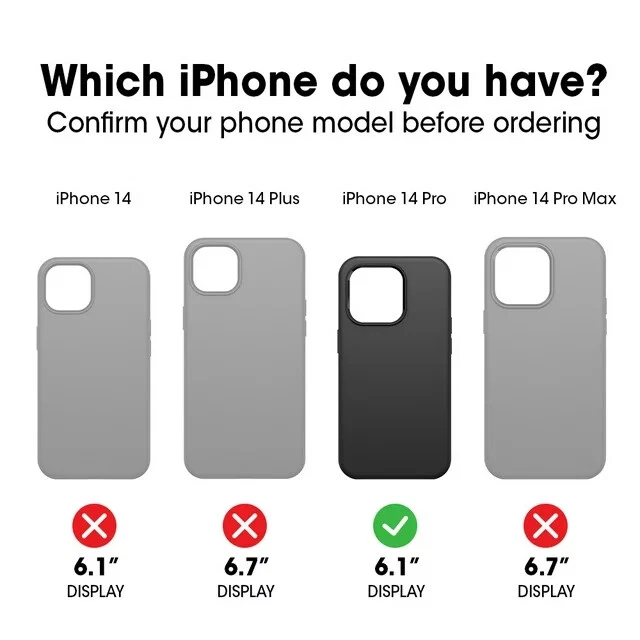 Funda OtterBox Defender Series Pro con funda para iPhone 14 Pro (6,1") Foto 2 de 2