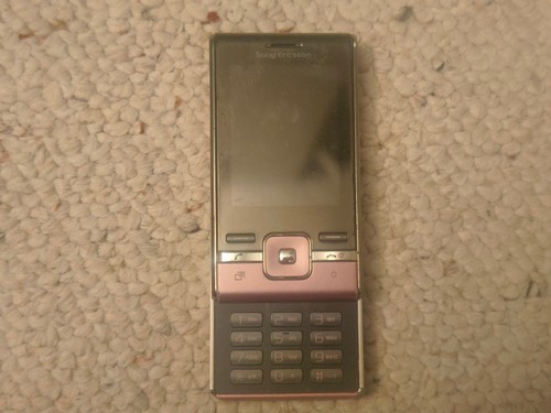 sony ericsson t715a vintage ancien curseur mobile collector rare téléphone portable 2009 - Photo 6 sur 15