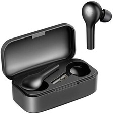 Wireless Earbuds Bluetooth 5.0 Mic Stereo Sound Touch Control 25H Playtime No Au