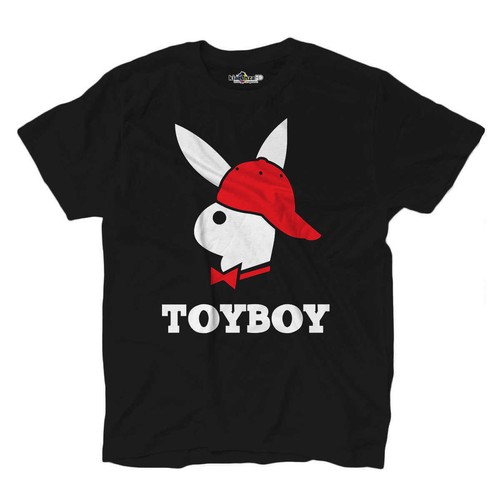 T-Shirt Maglietta Toyboy Parodia Playboy Social Hip Hop 2 KiarenzaFD  Streetwear | eBay