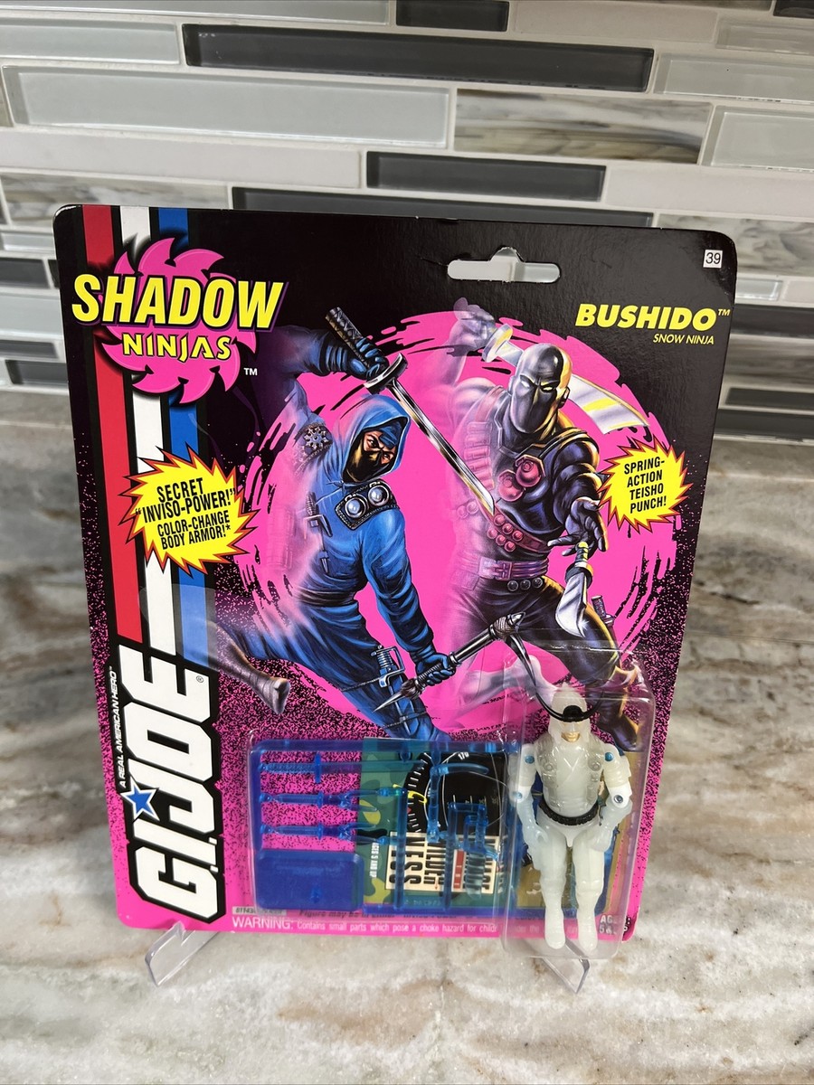 GI Joe Shadow Ninjas Bushido Snow Ninja Action Figure 1993