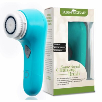 Pure Original Sonic Facial and Body Cleansing, Exfoliating & Massaging Brush