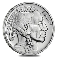 1 oz Buffalo Silver Round .999 Fine Silver Coin :
