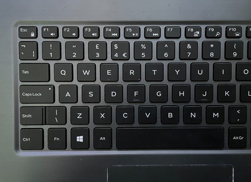 Keyboard Replacement Keys - Dell Vostro 15 5000 Series Laptops UK Layout Backlit - Afbeelding 9 van 11